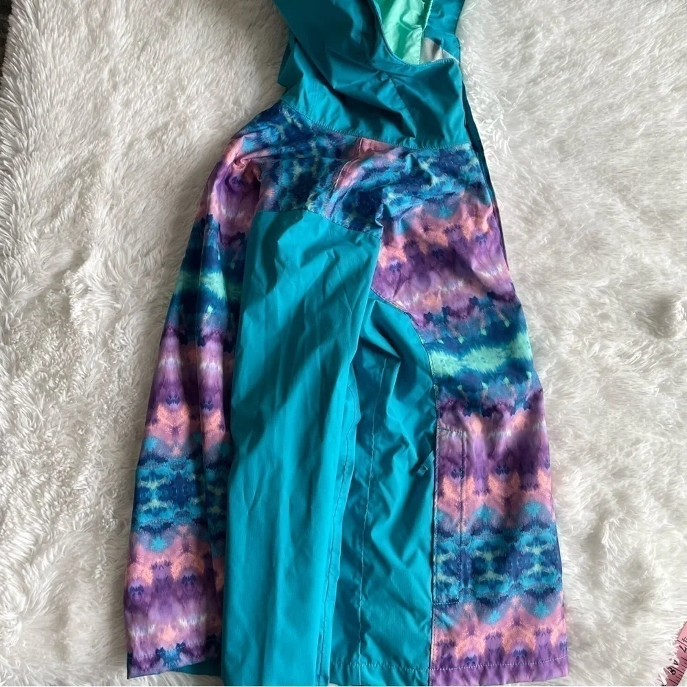 North Face | Girls XL‎ Dry Vent Purple/Teal Lightweight Hooded Jacket